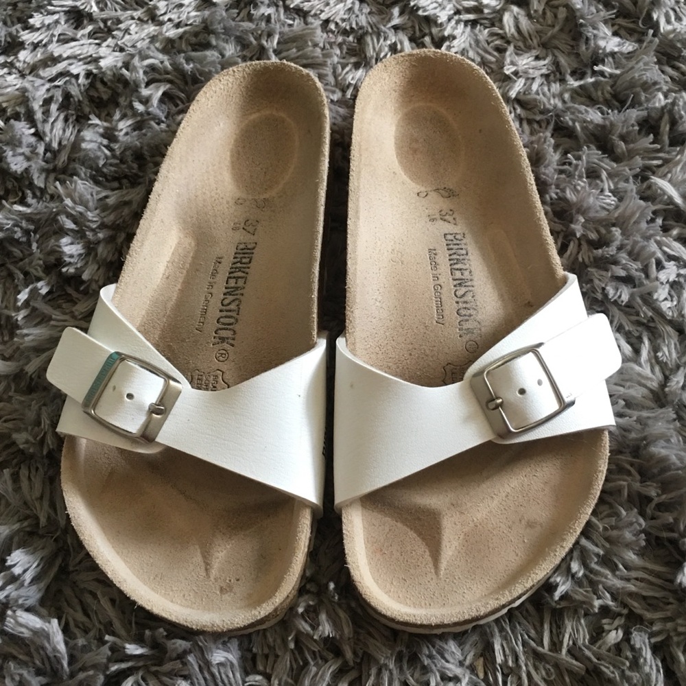 White Birkenstocks